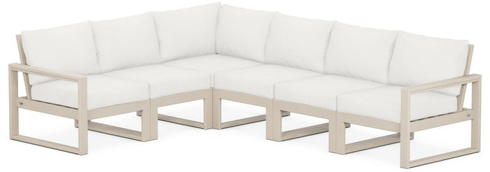 POLYWOOD® - Edge 6-Piece Modular Deep Seating Set - PWS523-2