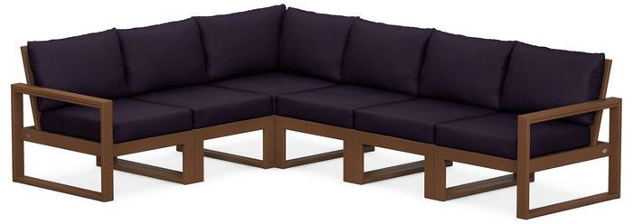 POLYWOOD® - Edge 6-Piece Modular Deep Seating Set - PWS523-2