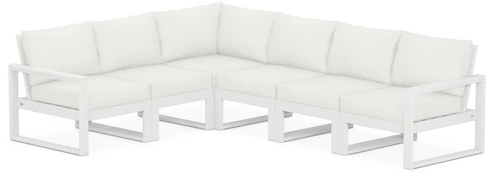 POLYWOOD® - Edge 6-Piece Modular Deep Seating Set - PWS523-2