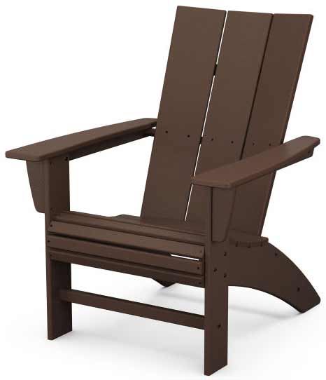 POLYWOOD® Adirondack Chair - Modern Curveback - AD620 Adirondack Chair POLYWOOD®