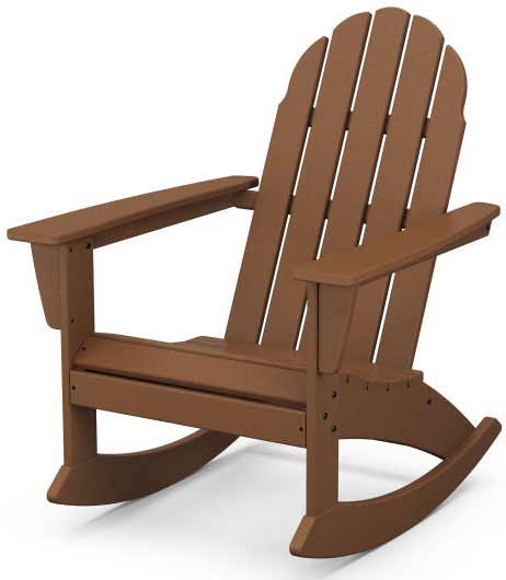 POLYWOOD® Adirondack Rocking Chair - Vineyard - ADR400 Adirondack Chair POLYWOOD®