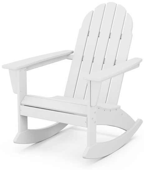 POLYWOOD® Adirondack Rocking Chair - Vineyard - ADR400 Adirondack Chair POLYWOOD®