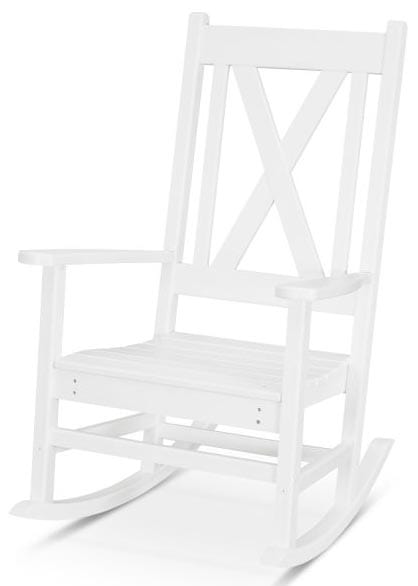 POLYWOOD® Braxton Porch Rocking Chair - R180 Rocking Chair POLYWOOD®