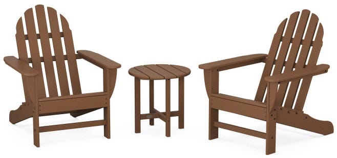 POLYWOOD® Classic Adirondack 3-Piece Set - PWS417-1 Adirondack Chair POLYWOOD®