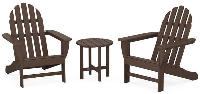 POLYWOOD® Classic Adirondack 3-Piece Set - PWS417-1 Adirondack Chair POLYWOOD®