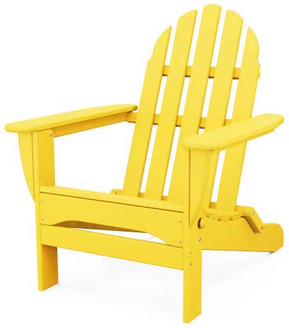 POLYWOOD® Classic Folding Adirondack Chair - AD5030 Adirondack Chair POLYWOOD®