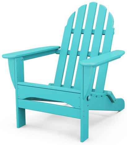 POLYWOOD® Classic Folding Adirondack Chair - AD5030 Adirondack Chair POLYWOOD®