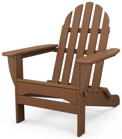 POLYWOOD® Classic Folding Adirondack Chair - AD5030 Adirondack Chair POLYWOOD®