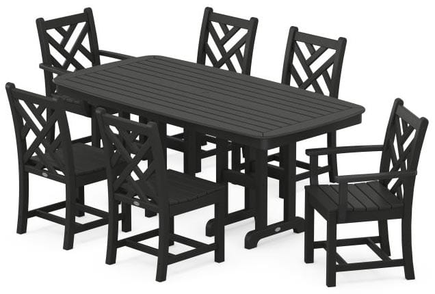 POLYWOOD® Dining Set - Chippendale 7-Piece - PWS121-1 Dining Set POLYWOOD®