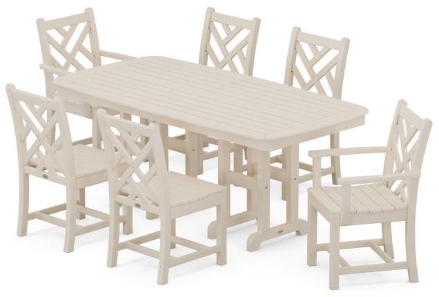 POLYWOOD® Dining Set - Chippendale 7-Piece - PWS121-1 Dining Set POLYWOOD®