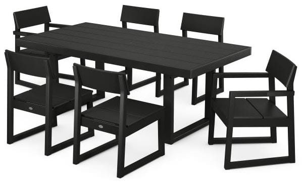 POLYWOOD® Dining Set - EDGE 7-Piece - PWS552-1 Dining Set POLYWOOD®