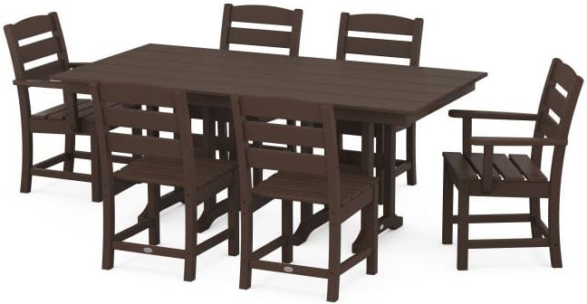 POLYWOOD® Dining Set - Lakeside 7-Piece Farmhouse - PWS516-1 Dining Set POLYWOOD®