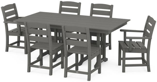 POLYWOOD® Dining Set - Lakeside 7-Piece Farmhouse - PWS516-1 Dining Set POLYWOOD®