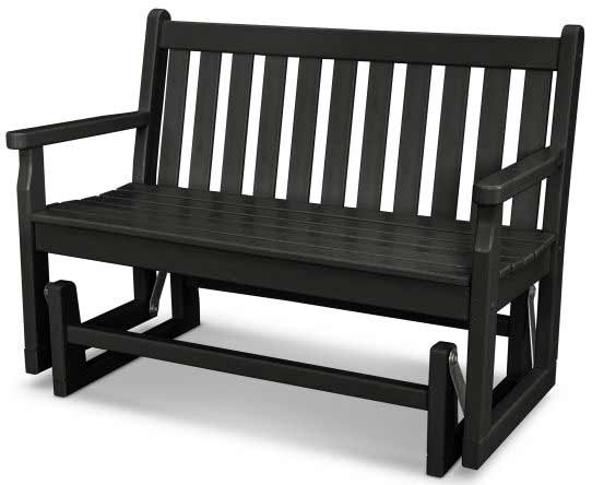 POLYWOOD® Glider - Traditional Garden 48" - TGG48 Benches POLYWOOD®