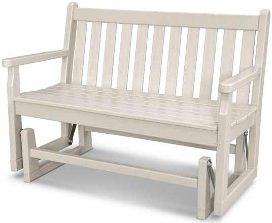 POLYWOOD® Glider - Traditional Garden 48" - TGG48 Benches POLYWOOD®