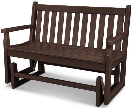 POLYWOOD® Glider - Traditional Garden 48" - TGG48 Benches POLYWOOD®
