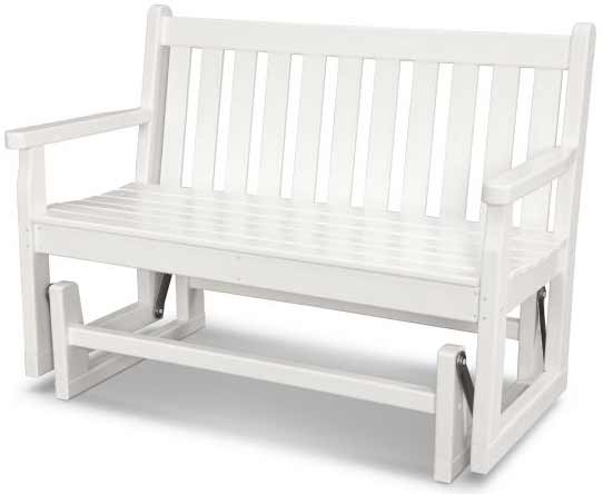 POLYWOOD® Glider - Traditional Garden 48" - TGG48 Benches POLYWOOD®