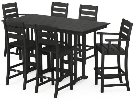 POLYWOOD® Lakeside 7-Piece Bar Set - PWS613-1 Bar Set POLYWOOD®