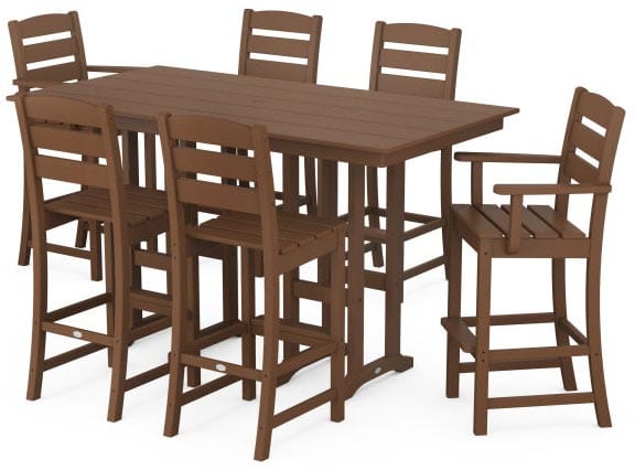 POLYWOOD® Lakeside 7-Piece Bar Set - PWS613-1 Bar Set POLYWOOD®