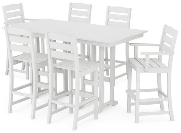 POLYWOOD® Lakeside 7-Piece Bar Set - PWS613-1 Bar Set POLYWOOD®
