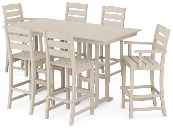 POLYWOOD® Lakeside 7-Piece Bar Set - PWS613-1 Bar Set POLYWOOD®