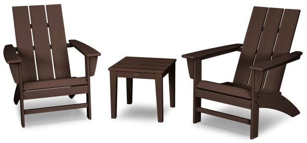 POLYWOOD® Modern Adirondack 3-Piece Set - PWS502-1 Adirondack Chair POLYWOOD®