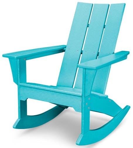 POLYWOOD® Modern Adirondack Rocker - MNR10 Adirondack Chair POLYWOOD®