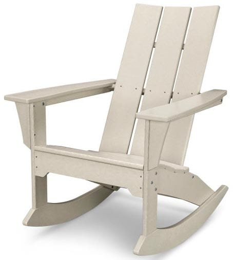 POLYWOOD® Modern Adirondack Rocker - MNR10 Adirondack Chair POLYWOOD®