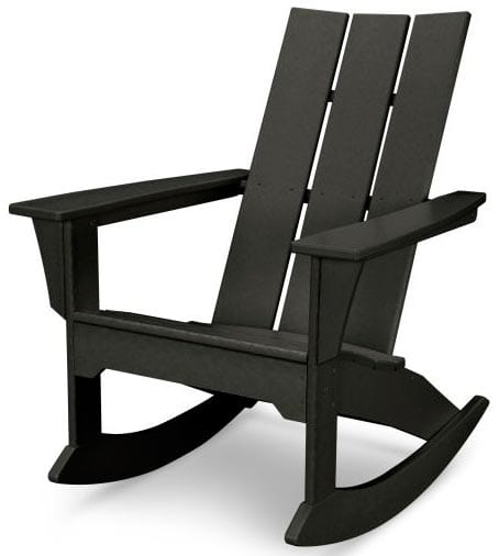 POLYWOOD® Modern Adirondack Rocker - MNR10 Adirondack Chair POLYWOOD®
