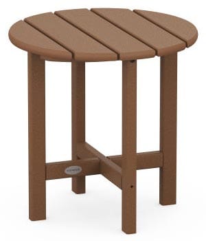 POLYWOOD® Round 18" Side Table - RST18 Table POLYWOOD®