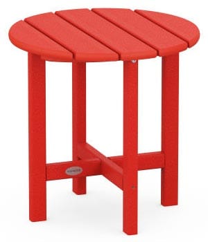 POLYWOOD® Round 18" Side Table - RST18 Table POLYWOOD®