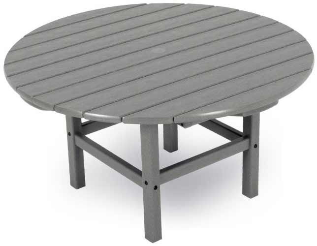 POLYWOOD® Round 37" Conversation Table - RCT38 Table POLYWOOD®
