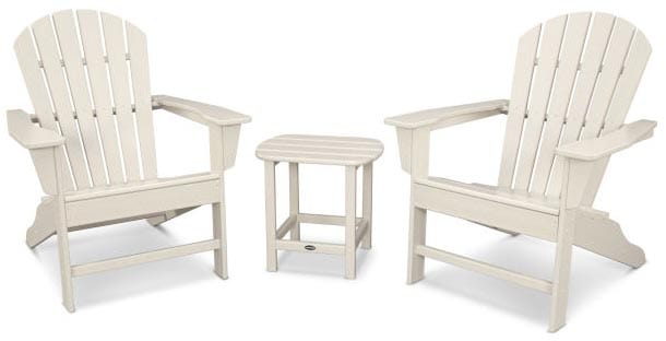 POLYWOOD® South Beach Adirondack 3-Piece Set - PWS175-1 Adirondack Chair POLYWOOD®