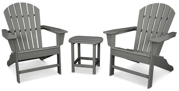 POLYWOOD® South Beach Adirondack 3-Piece Set - PWS175-1 Adirondack Chair POLYWOOD®