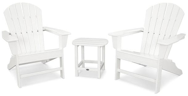 POLYWOOD® South Beach Adirondack 3-Piece Set - PWS175-1 Adirondack Chair POLYWOOD®