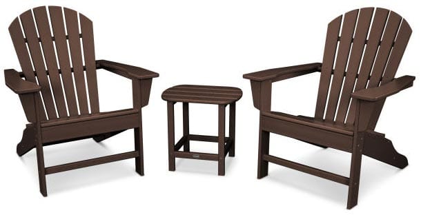 POLYWOOD® South Beach Adirondack 3-Piece Set - PWS175-1 Adirondack Chair POLYWOOD®