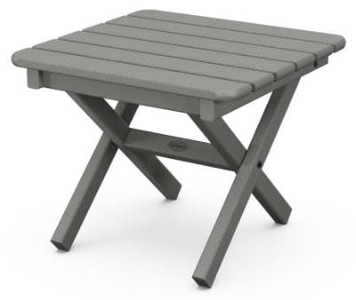 POLYWOOD® Square 18" Folding Side Table - ST1818 End Table POLYWOOD®