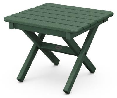 POLYWOOD® Square 18" Folding Side Table - ST1818 End Table POLYWOOD®