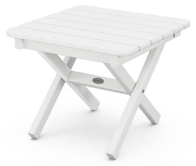 POLYWOOD® Square 18" Folding Side Table - ST1818 End Table POLYWOOD®
