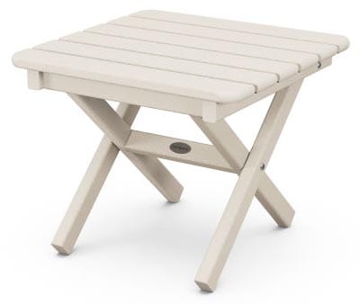 POLYWOOD® Square 18" Folding Side Table - ST1818 End Table POLYWOOD®