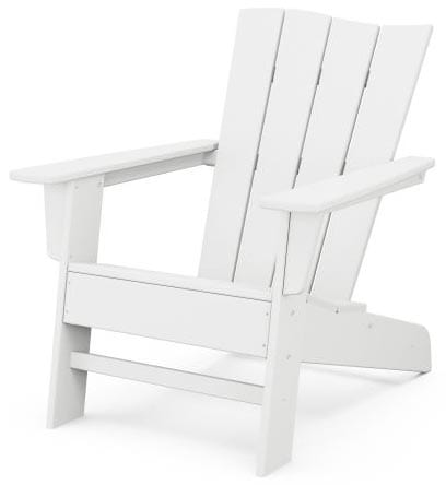 POLYWOOD® The Wave Chair Left - OCA22 Adirondack Chair POLYWOOD®