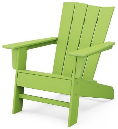 POLYWOOD® The Wave Chair Left - OCA22 Adirondack Chair POLYWOOD®