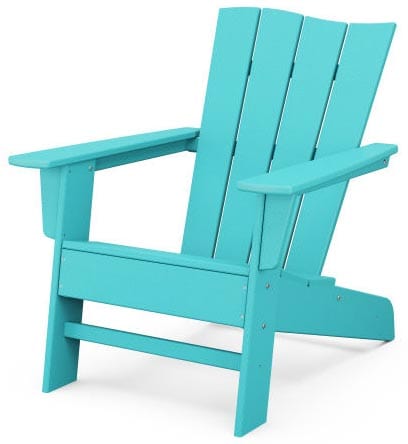 POLYWOOD® The Wave Chair Left - OCA22 Adirondack Chair POLYWOOD®