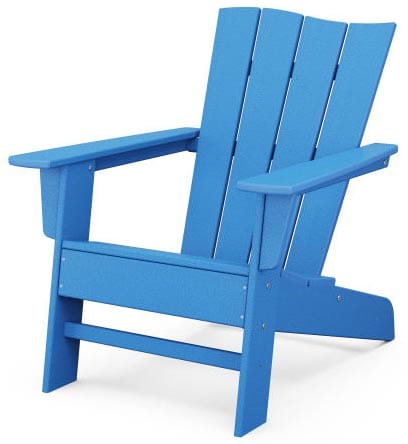 POLYWOOD® The Wave Chair Left - OCA22 Adirondack Chair POLYWOOD®