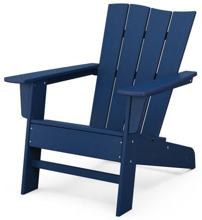POLYWOOD® The Wave Chair Left - OCA22 Adirondack Chair POLYWOOD®