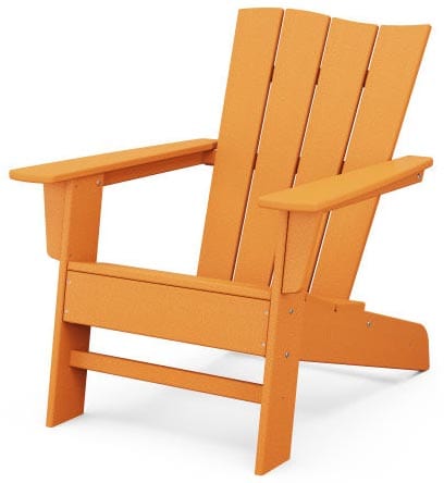 POLYWOOD® The Wave Chair Left - OCA22 Adirondack Chair POLYWOOD®