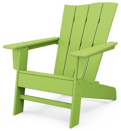 POLYWOOD® The Wave Chair Right - OCA21 Adirondack Chair POLYWOOD®