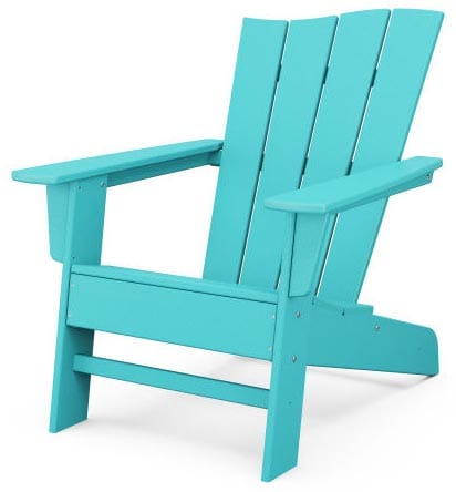 POLYWOOD® The Wave Chair Right - OCA21 Adirondack Chair POLYWOOD®