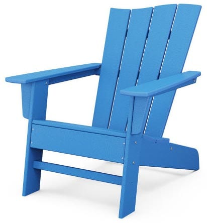 POLYWOOD® The Wave Chair Right - OCA21 Adirondack Chair POLYWOOD®
