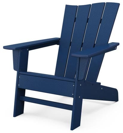 POLYWOOD® The Wave Chair Right - OCA21 Adirondack Chair POLYWOOD®